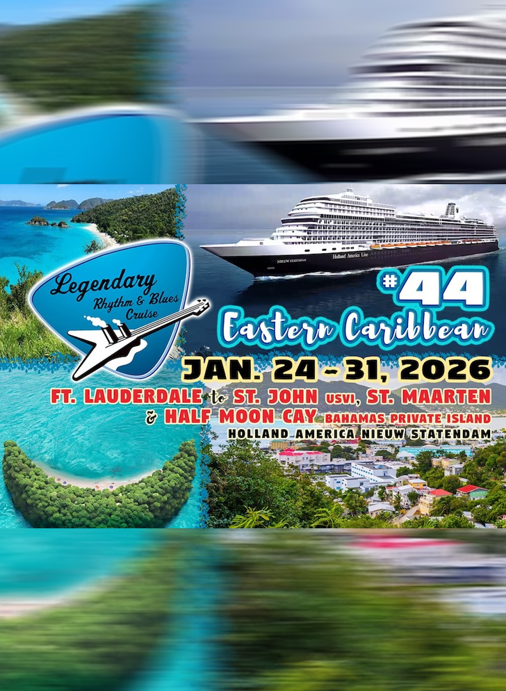 Die legendäre Rhythm&Blues Cruise in der Karibik – bis 2026 ausgebucht